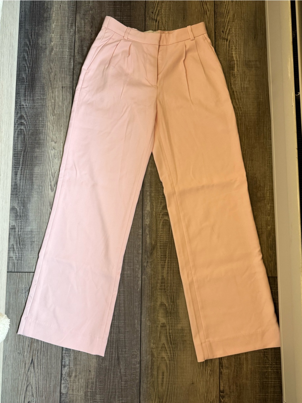 Abercrombie & Fitch Sloane Tailored Low Rise Pink Trouser
